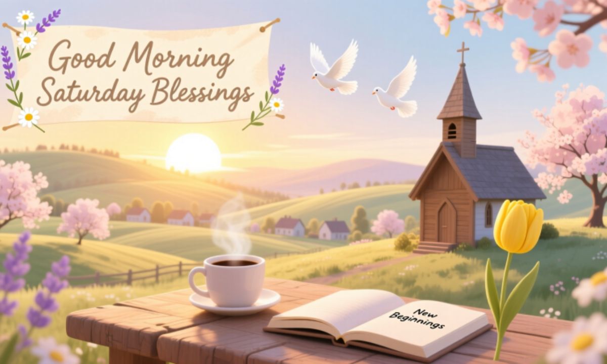 Good Morning Saturday Blessings