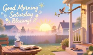 Begin your weekend with Good Morning Saturday Blessings—uplifting words and warm wishes to bring peace, joy, and positivity to your Saturday.