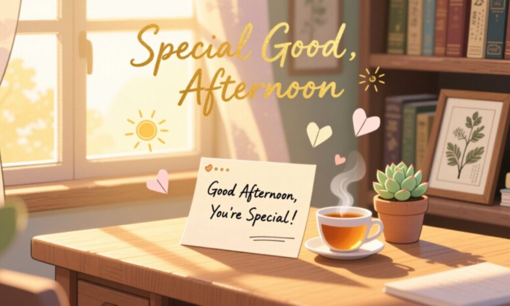 special-good-afternoon-messages
