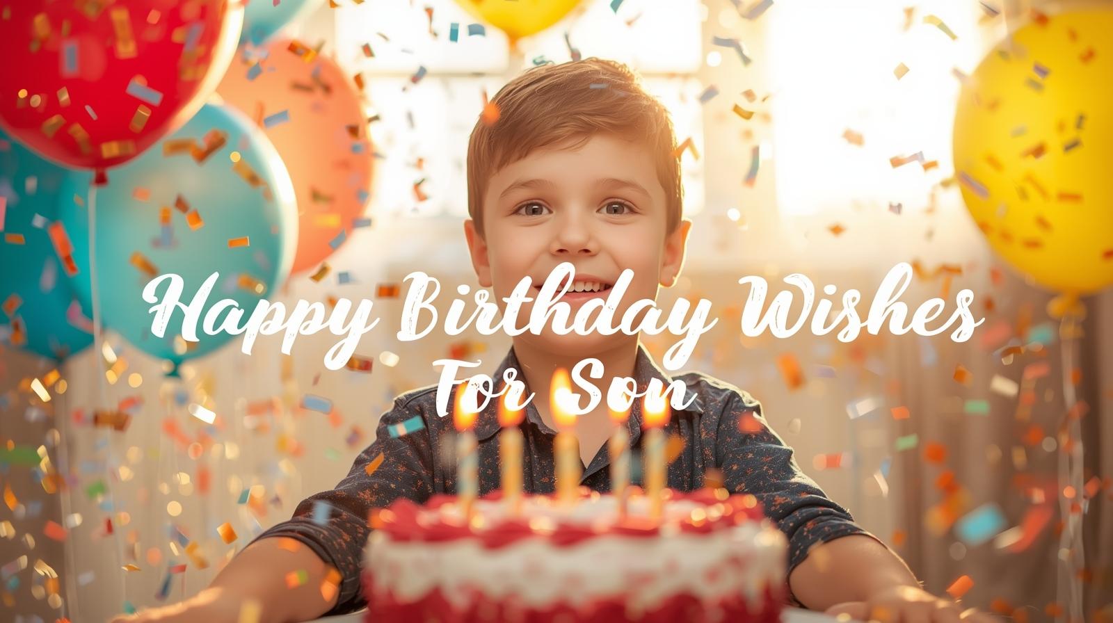 Birthday Wishes For Son