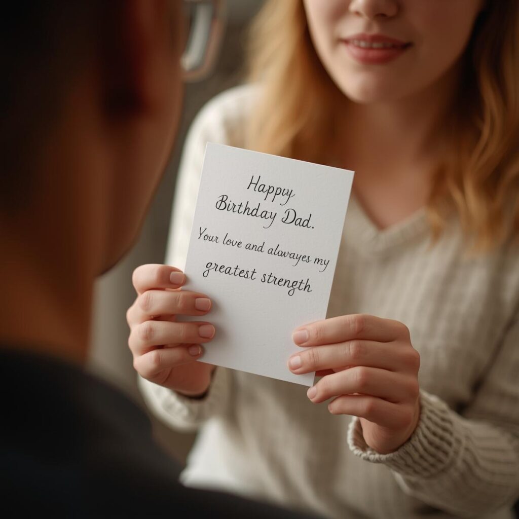 Birthday wishes for dad from daughter