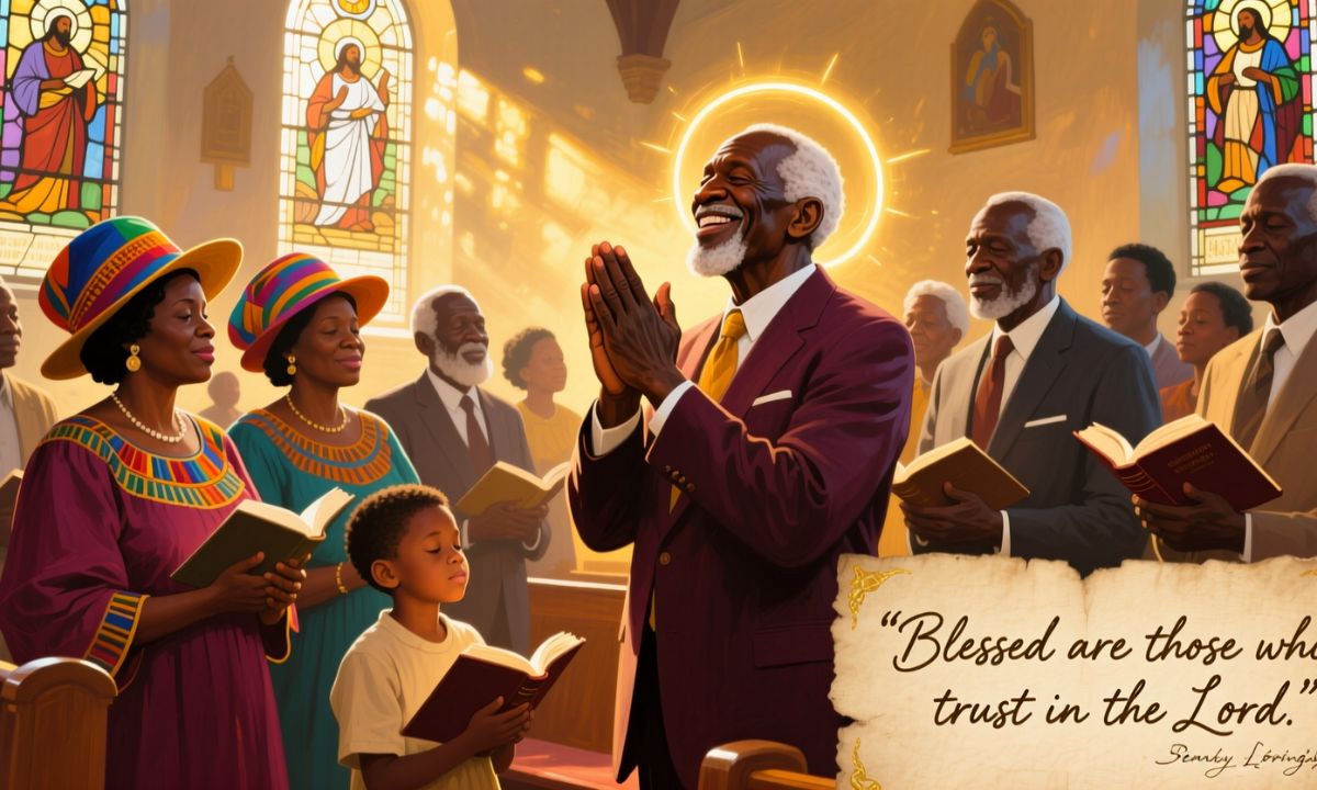 Share hope and faith with African American Sunday Blessings Images—beautiful images with uplifting words to bring peace and joy to your Sunday.