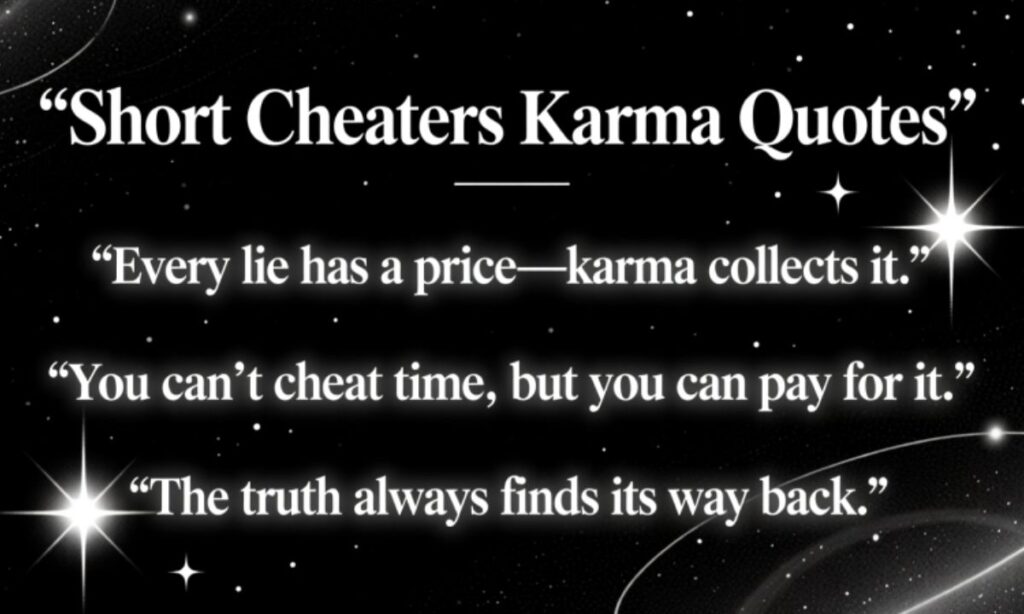 short-cheaters-karma-quotes